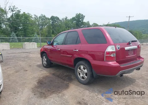 2004 Acura Mdx from USA, damaged, VIN 2HNYD18284H528917